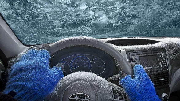 گرم کردن خودرو در فصل زمستان